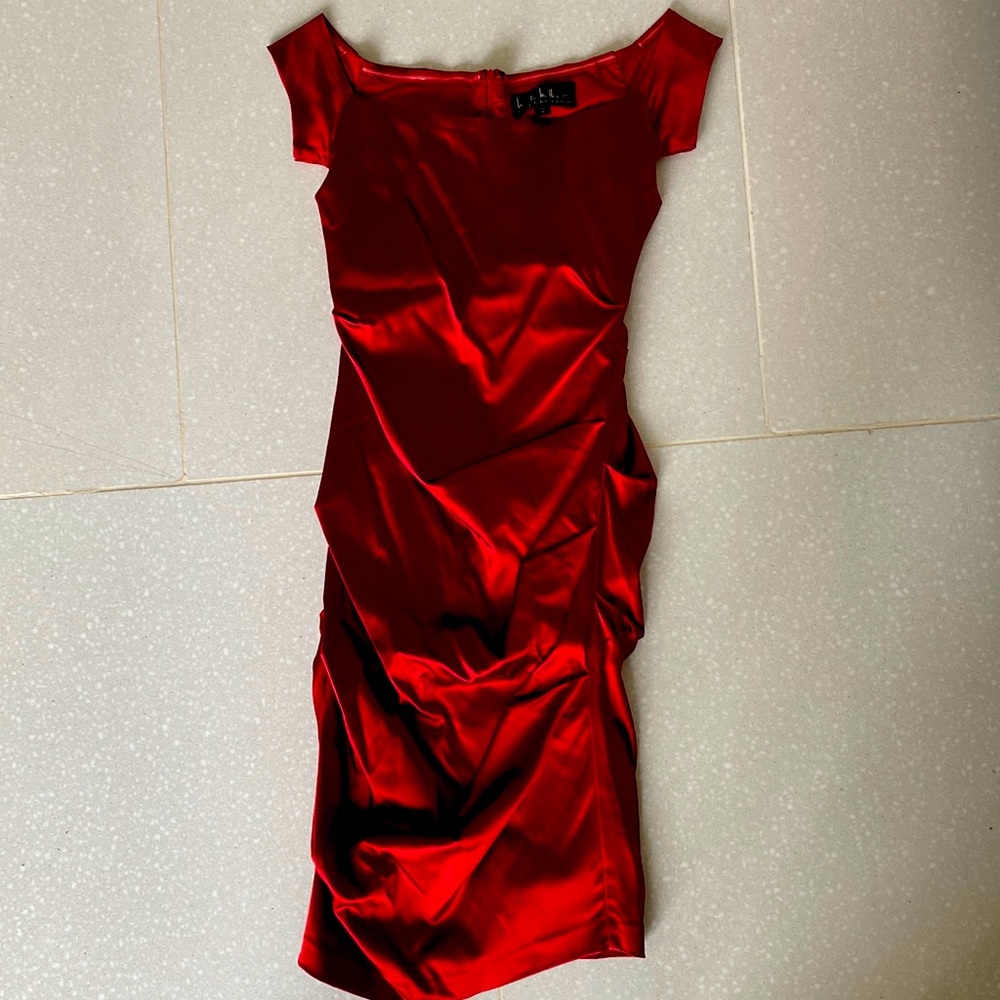 Nicole Miller fancy cocktail dress
